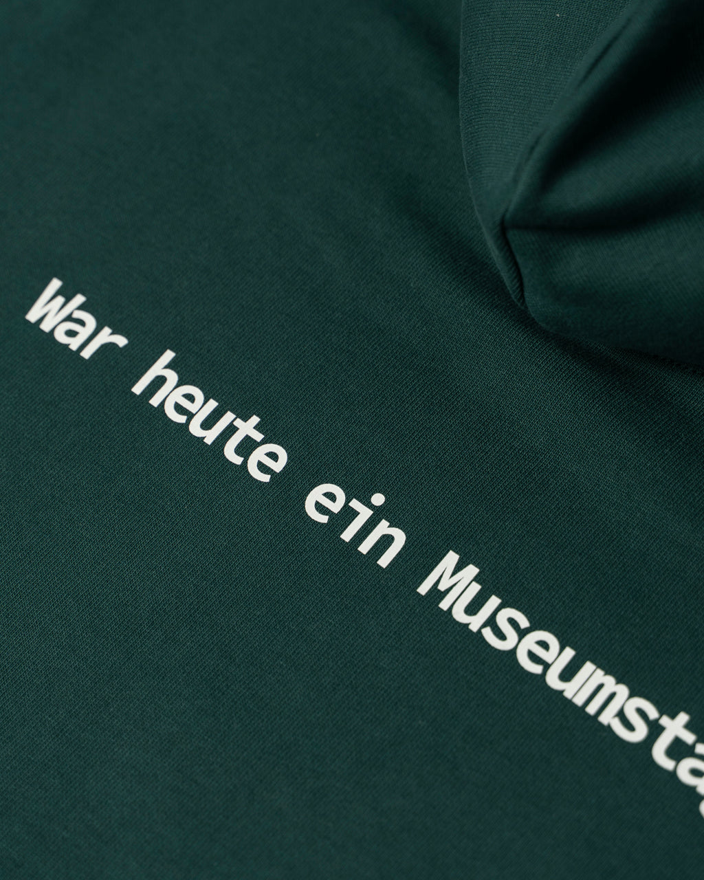 »War heute ein Museumstag?« Unisex Hoodie
