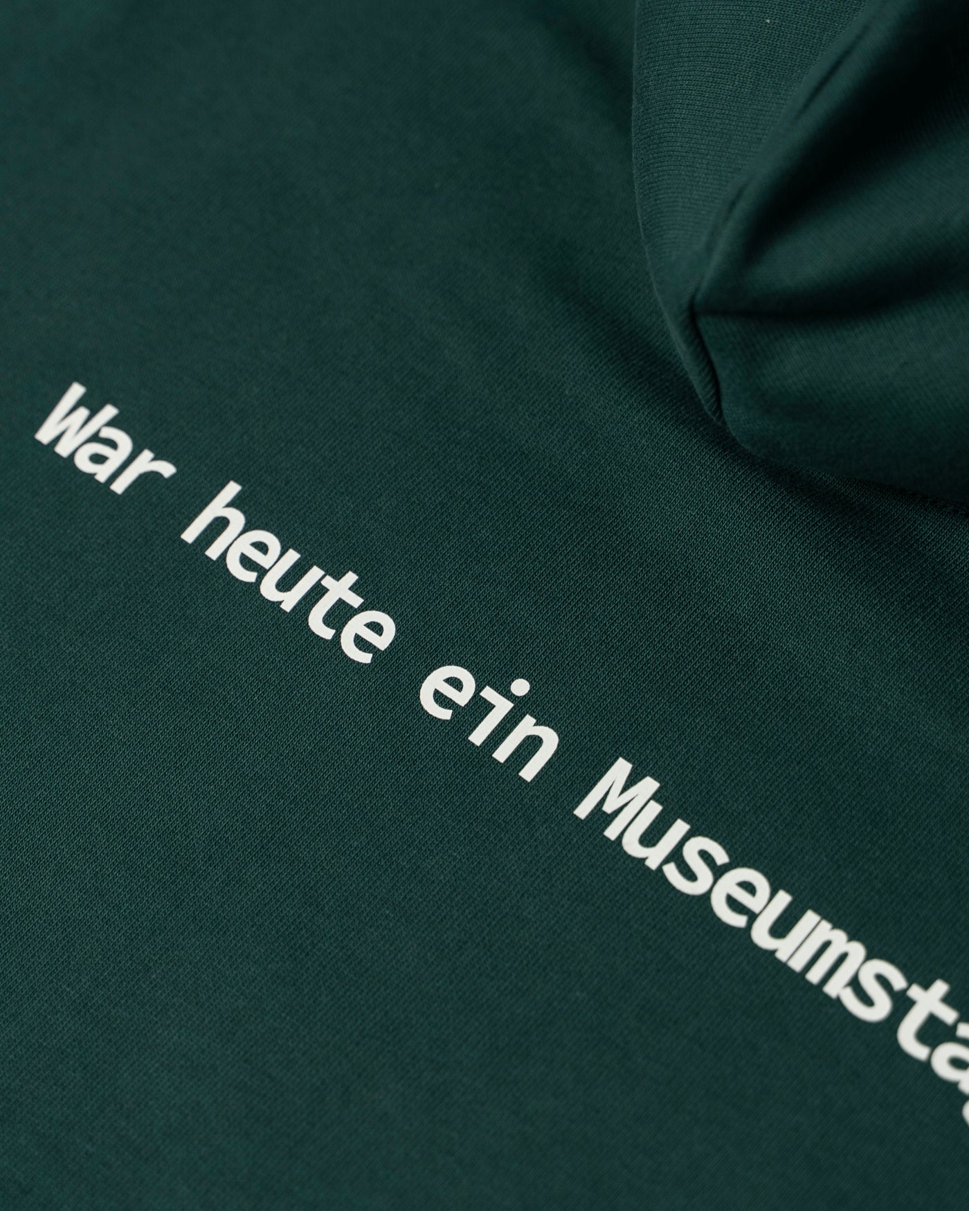 »War heute ein Museumstag?« Unisex Hoodie
